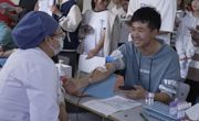 “青春熱血 奉獻有我”烏海職業(yè)技術學院開展無償獻血活動
